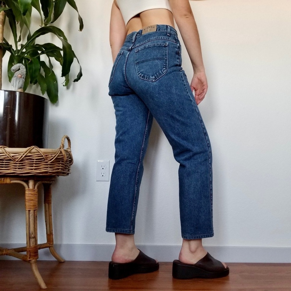 SOLD Vintage 90s Riders Mom Jeans Dark Wash